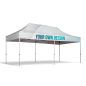 Preview: Custom printed gazebo 3x6 m, foldable, with waterproof roof